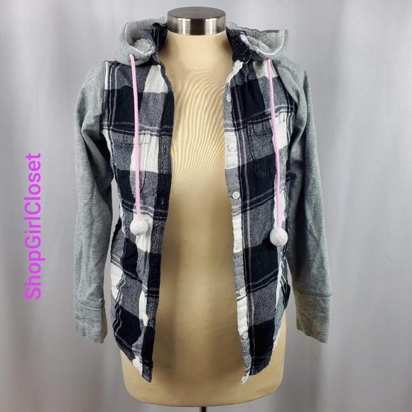 💥Just In💥So A.A.H Flannel Hoodie..Sz S Jrs